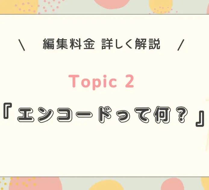 「エンコードって何？」の表紙